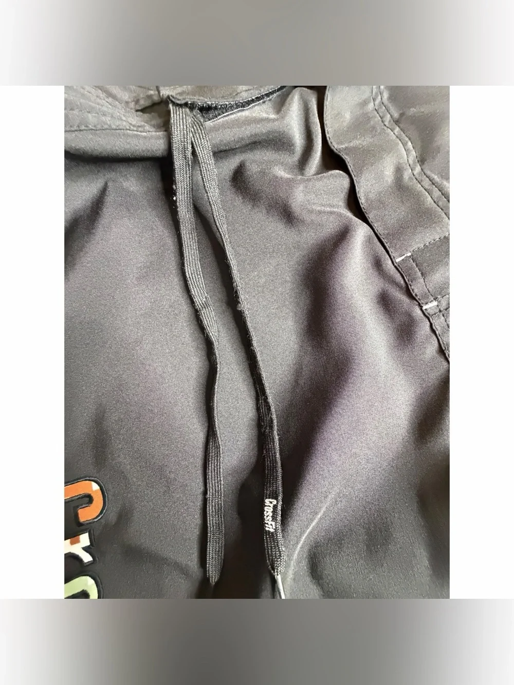 Official CrossFit Gear Men's XL Board Shorts Black Camo Gusset